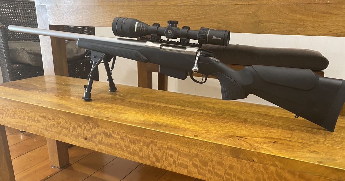 Tikka T3x Varmint Stainless left handed - SSAA Gun Sales